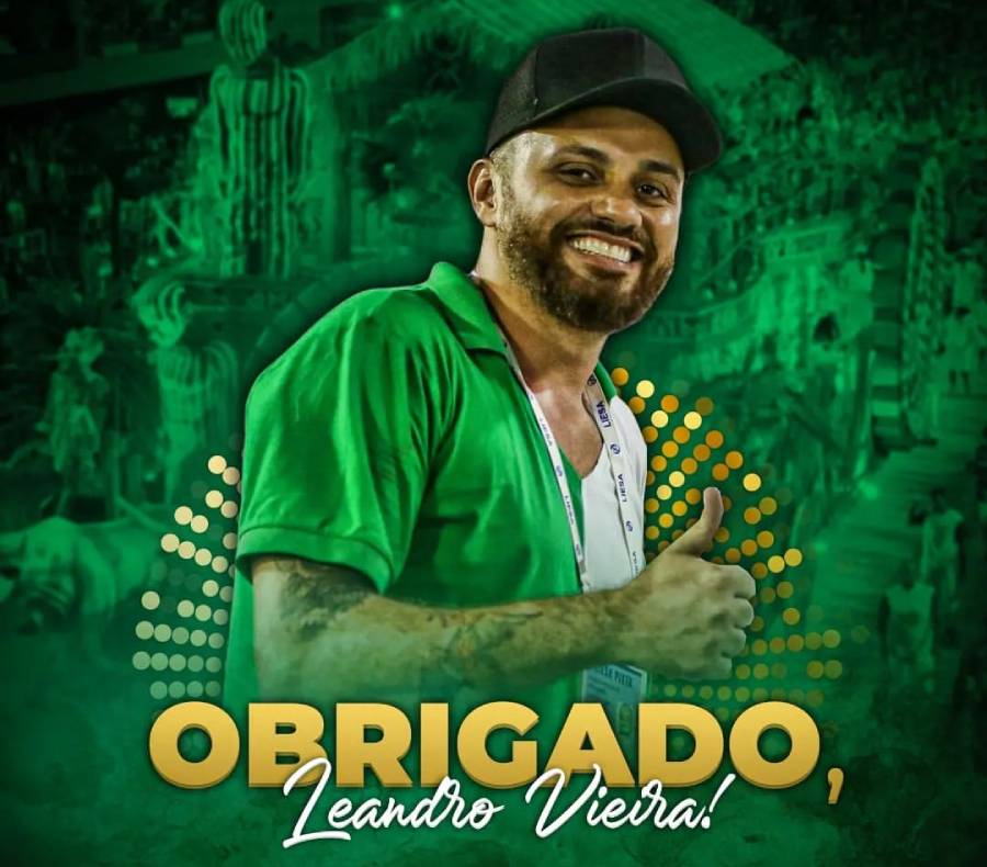 Império Serrano se despede de Leandro Vieira 