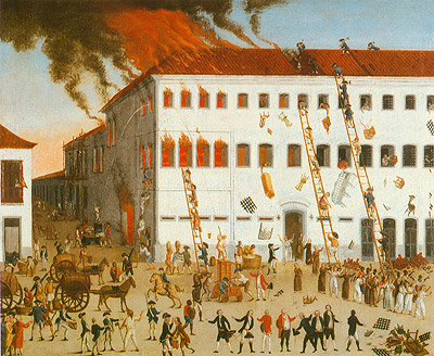 Incêndio do Recolhimento de Nossa Senhora do Parto, 1789 - João Francisco Muzzi