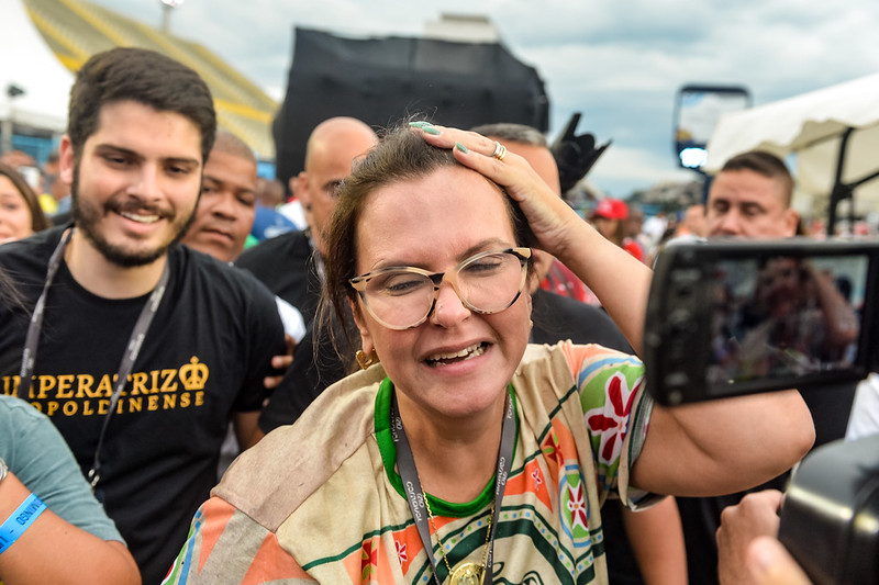 Cátia Drumond, presidente da Imperatriz - Ricardo Almeida/Rio Carnaval